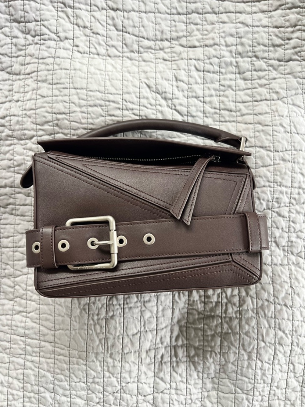Puzzle biker bag
